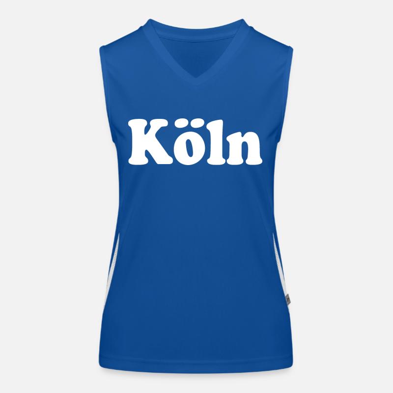 köln Funktionelles Kontrast-Tank Top für Frauen