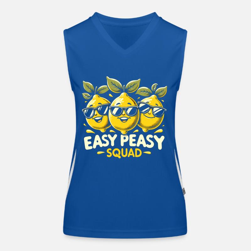 Easy Peasy Squad Lemon Trio FD Funktionelles Kontrast-Tank Top für Frauen