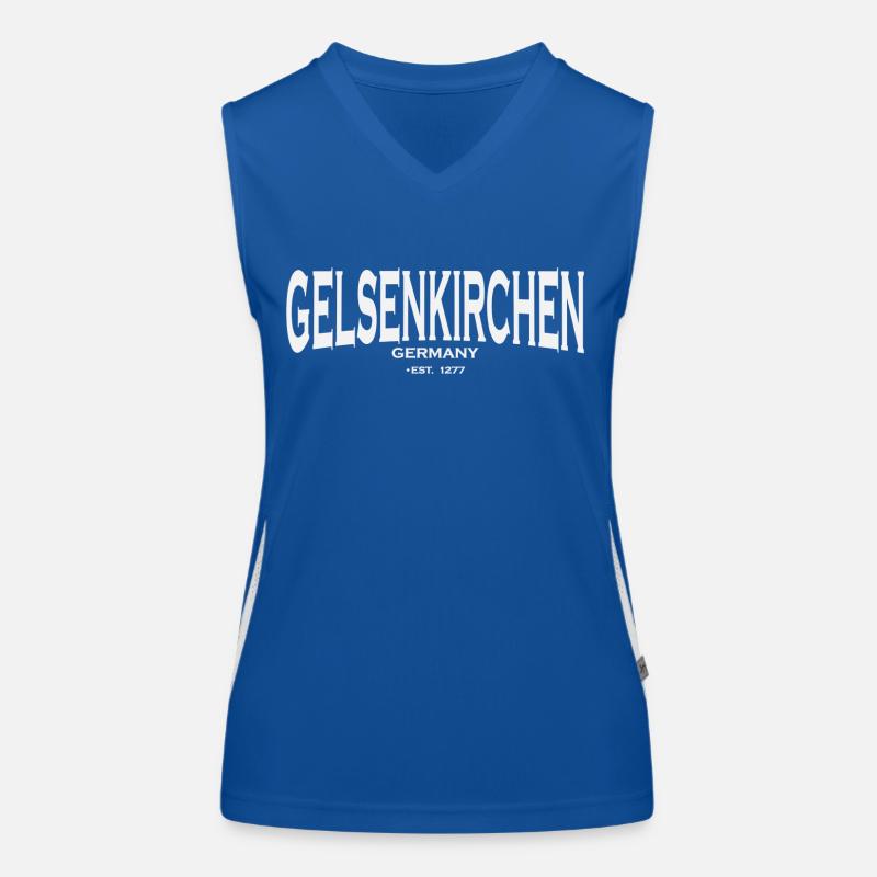 Gelsenkirchen Débardeur respirant contrasté Femme