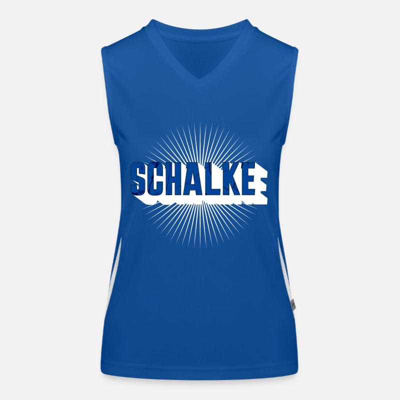 Schalke Funktionelles Kontrast-Tank Top für Frauen