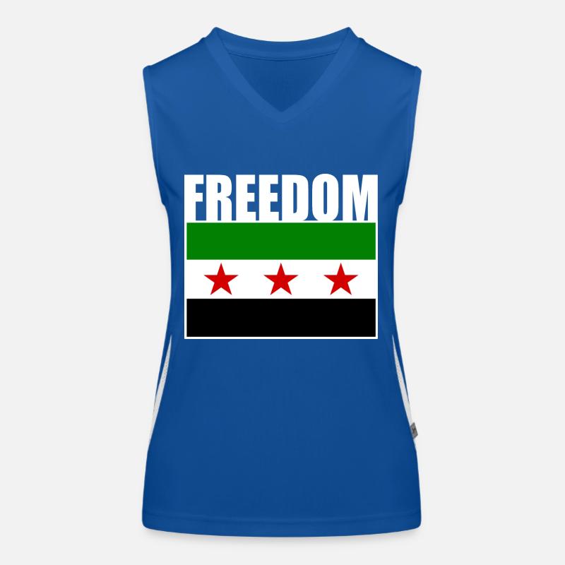 syrien Funktionelles Kontrast-Tank Top für Frauen