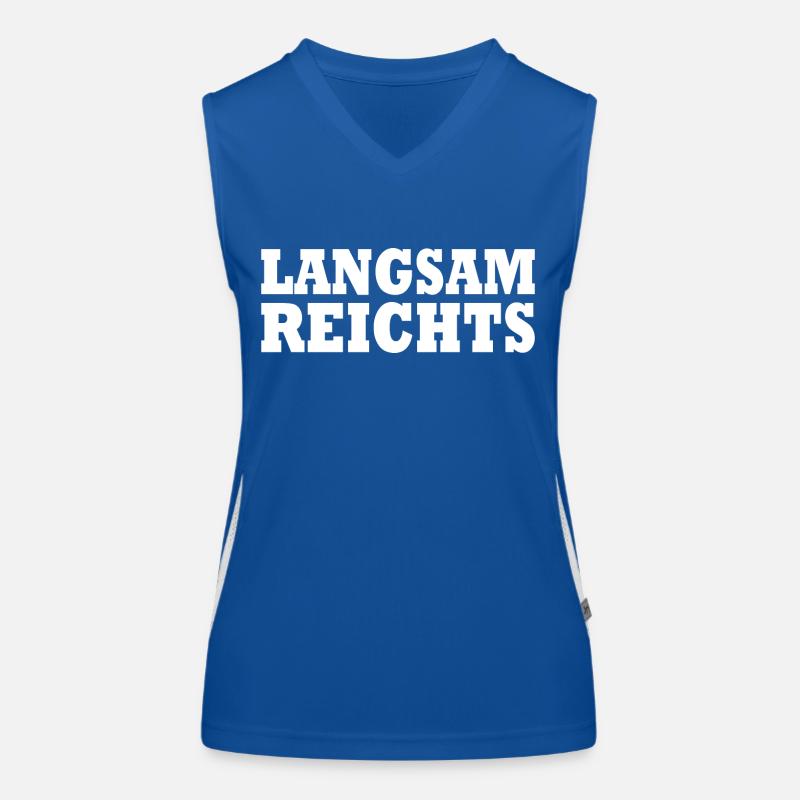 Langsam reichts Funktionelles Kontrast-Tank Top für Frauen
