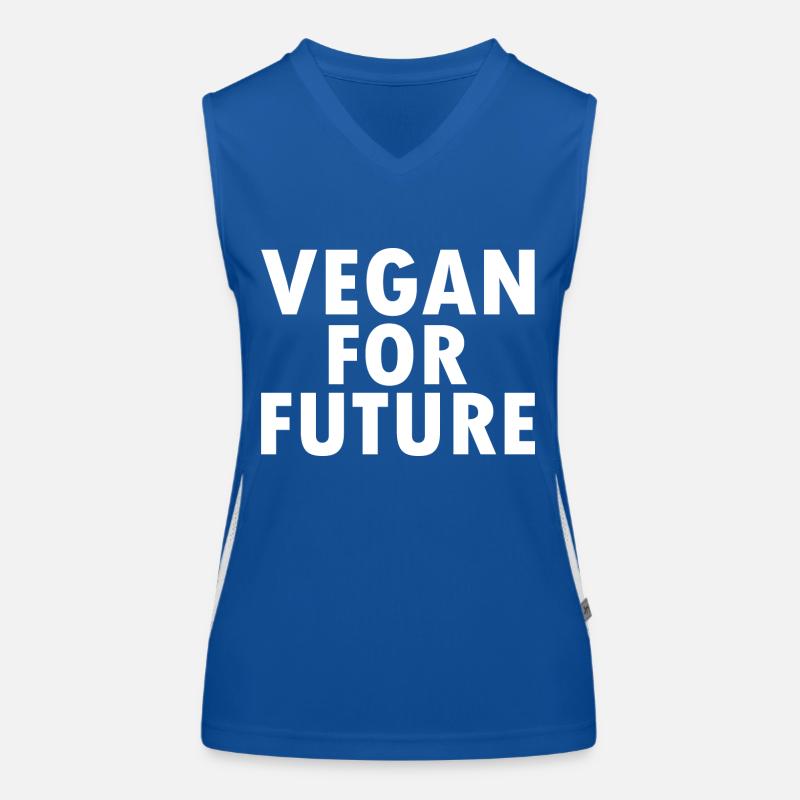 Vegan for future Débardeur respirant contrasté Femme