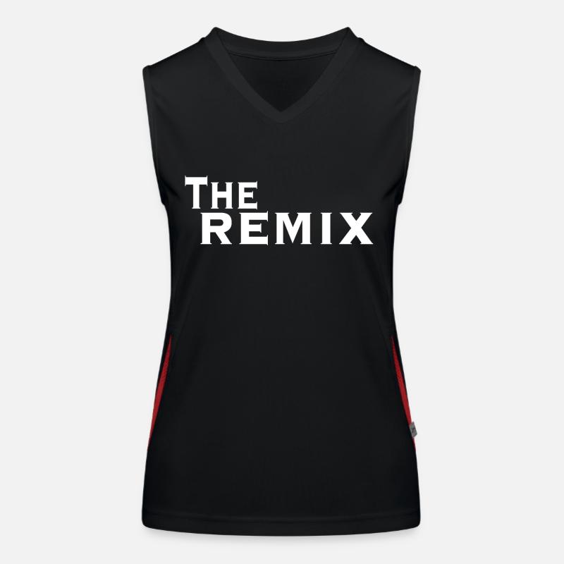 Der Remix Funktionelles Kontrast-Tank Top für Frauen