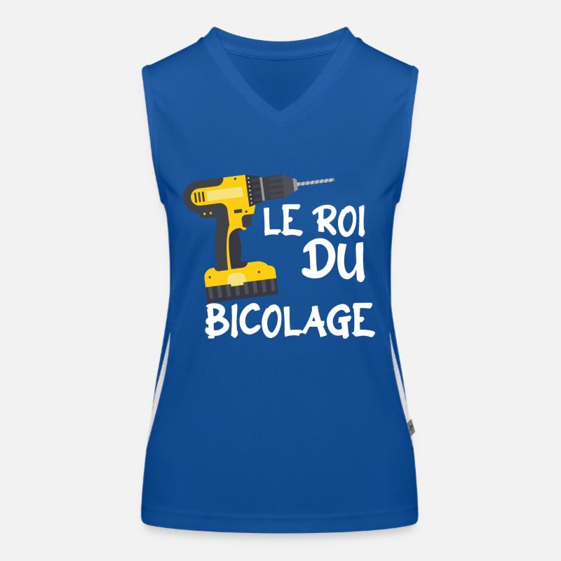 le roi du bricolage - Bricolage Débardeur respirant contrasté Femme