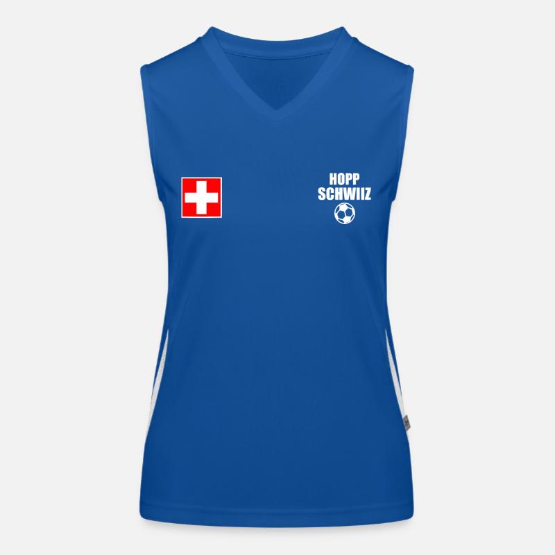 Switzerland Women's Functional Contrast Tank Top