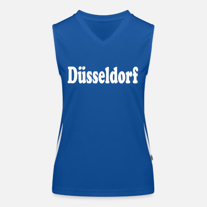 Düsseldorf Funktionelles Kontrast-Tank Top für Frauen