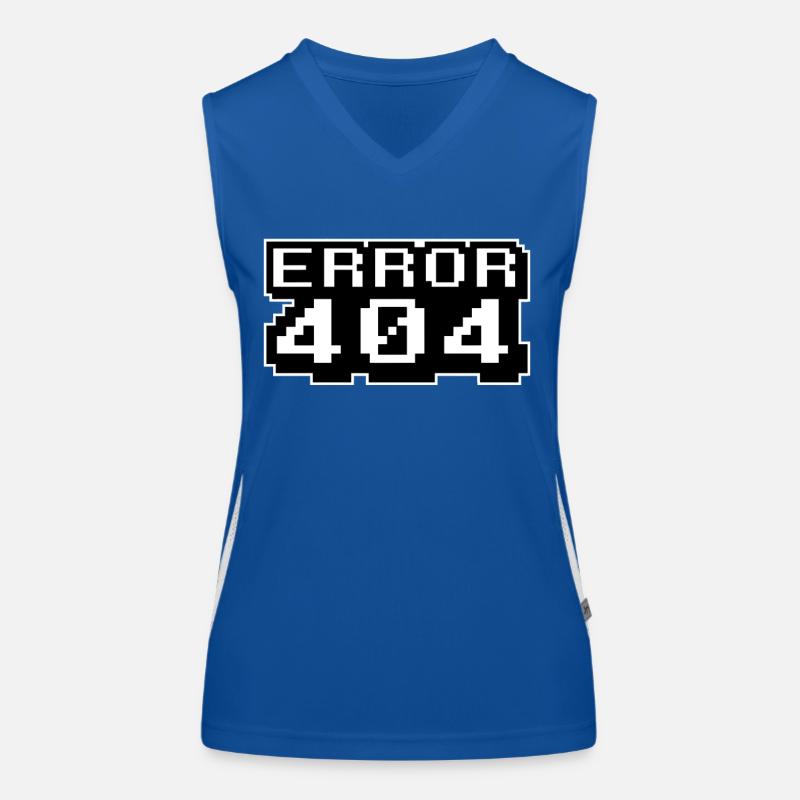 Programmation informatique Internet - Erreur 404 Débardeur respirant contrasté Femme