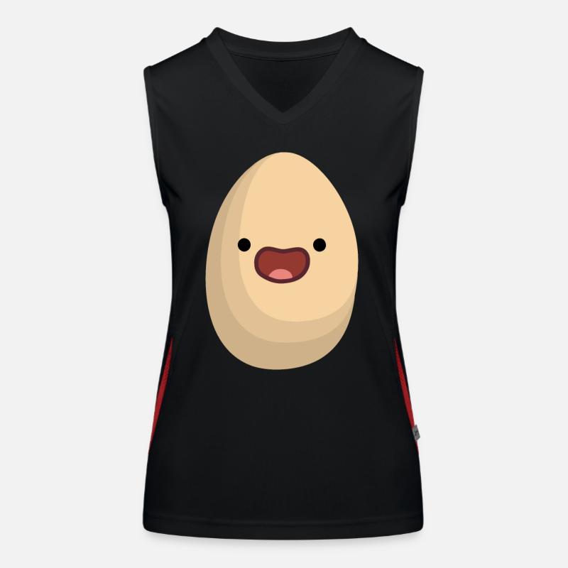 happy egg Women's Functional Contrast Tank Top