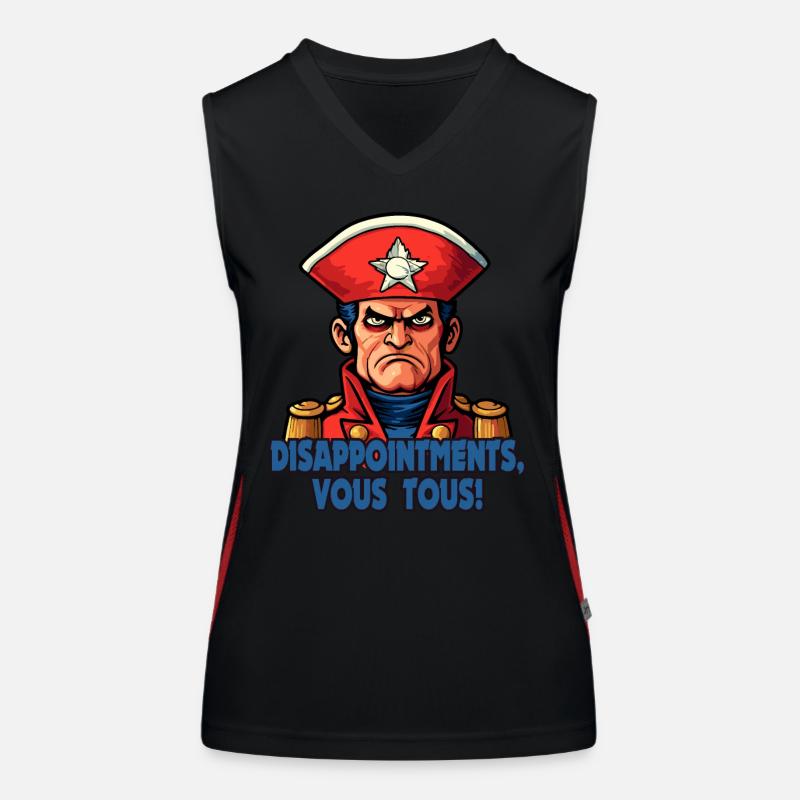 Déceptions, vous tous – Napi Bonaparte Débardeur respirant contrasté Femme