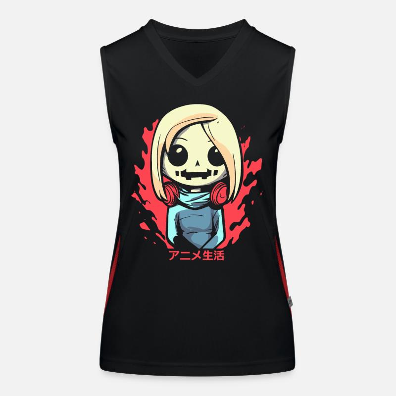 Anime Life: Anime Life Women's Functional Contrast Tank Top