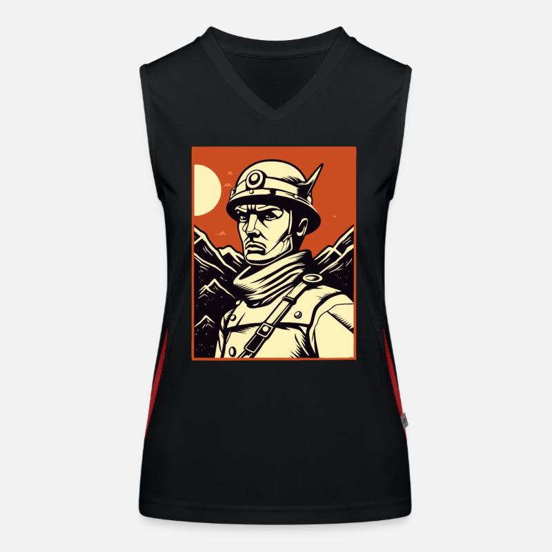 A Super Comrade Women's Functional Contrast Tank Top