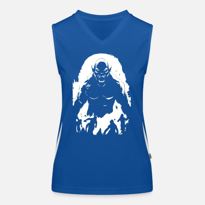 Créature d’horreur apocalyptique semblable à Armageddon Débardeur respirant contrasté Femme