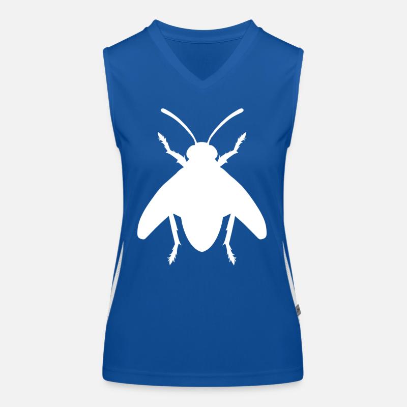 Super coole Fliege Funktionelles Kontrast-Tank Top für Frauen