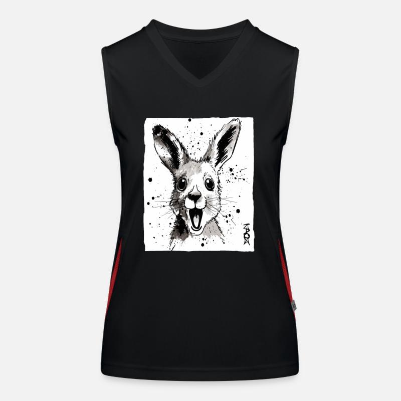 Ink and Kangaroo Women's Functional Contrast Tank Top