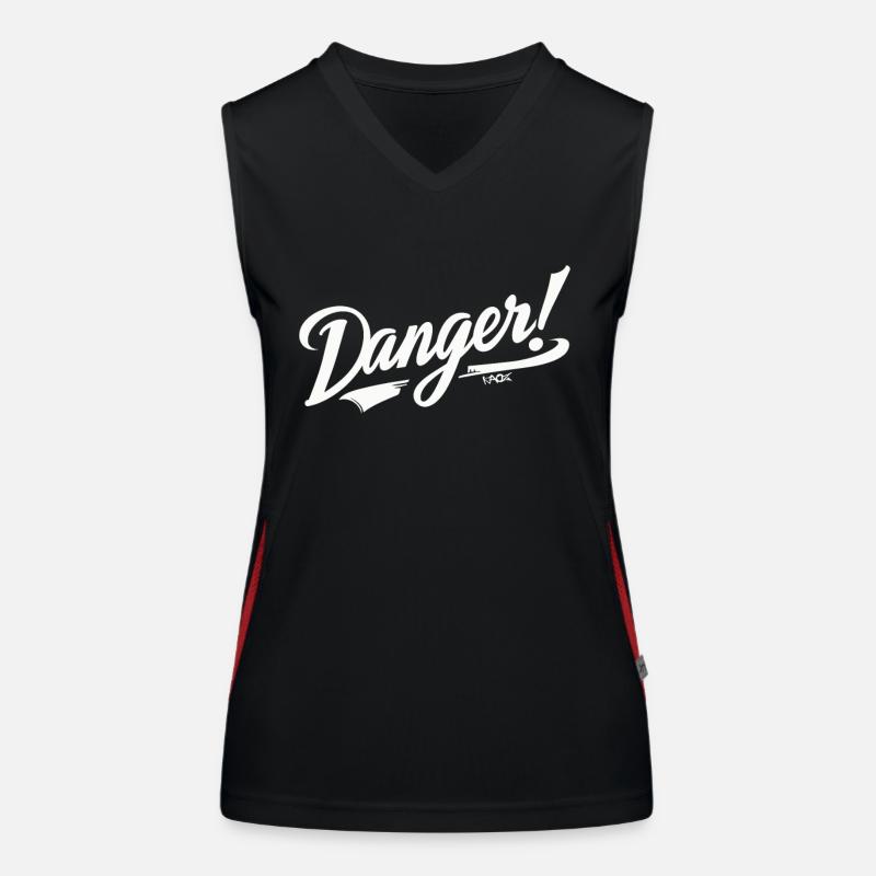 Danger - Gefahr Débardeur respirant contrasté Femme