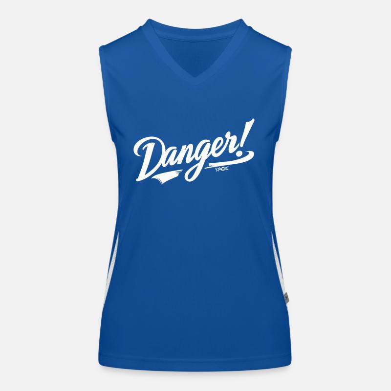 Danger - Gefahr Débardeur respirant contrasté Femme