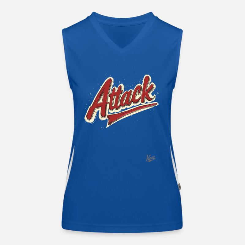 Angriff Funktionelles Kontrast-Tank Top für Frauen