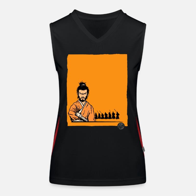 Le samouraï mortel Débardeur respirant contrasté Femme