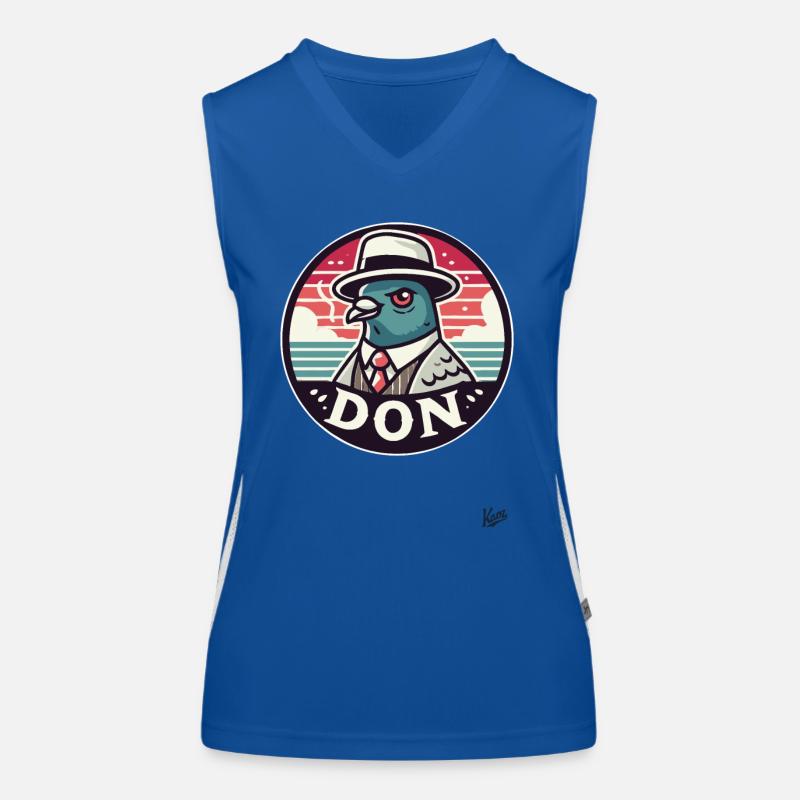 Der Don Taube Funktionelles Kontrast-Tank Top für Frauen