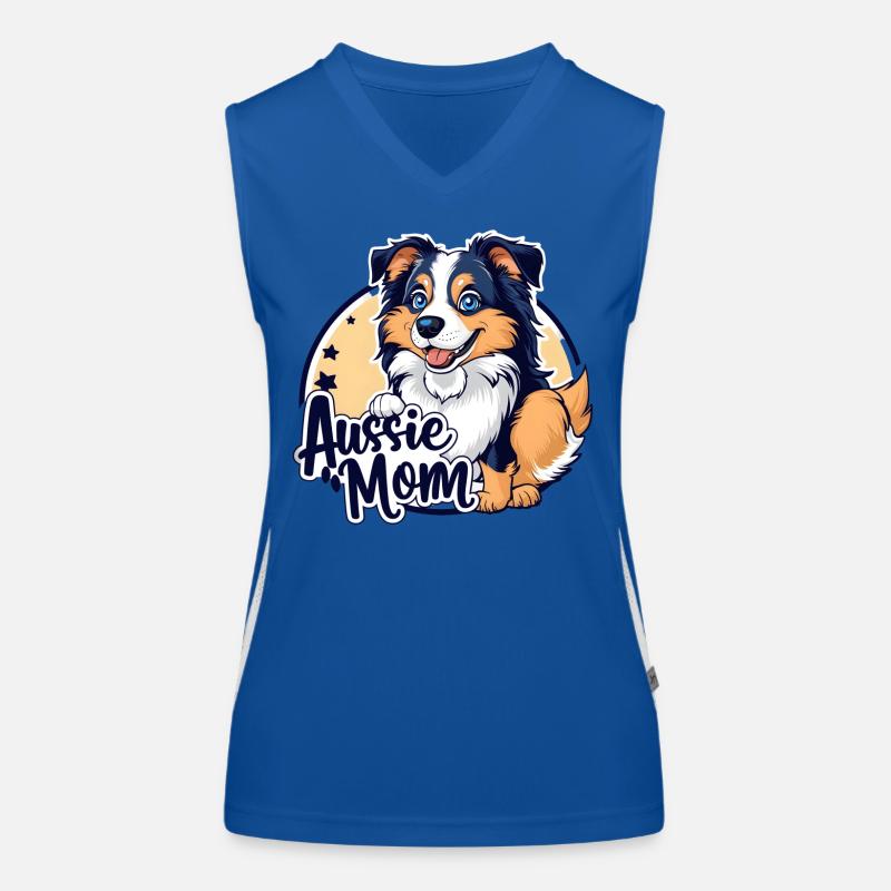 Maman australienne Débardeur respirant contrasté Femme