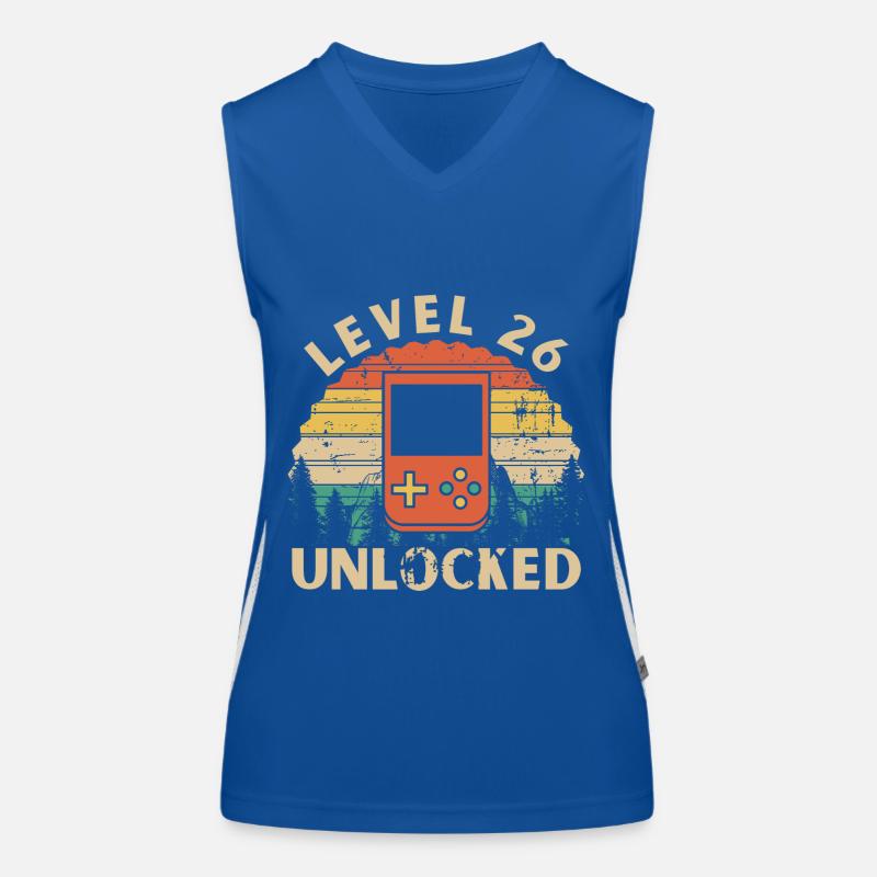 Level 26 Unlocked Women's Functional Contrast Tank Top
