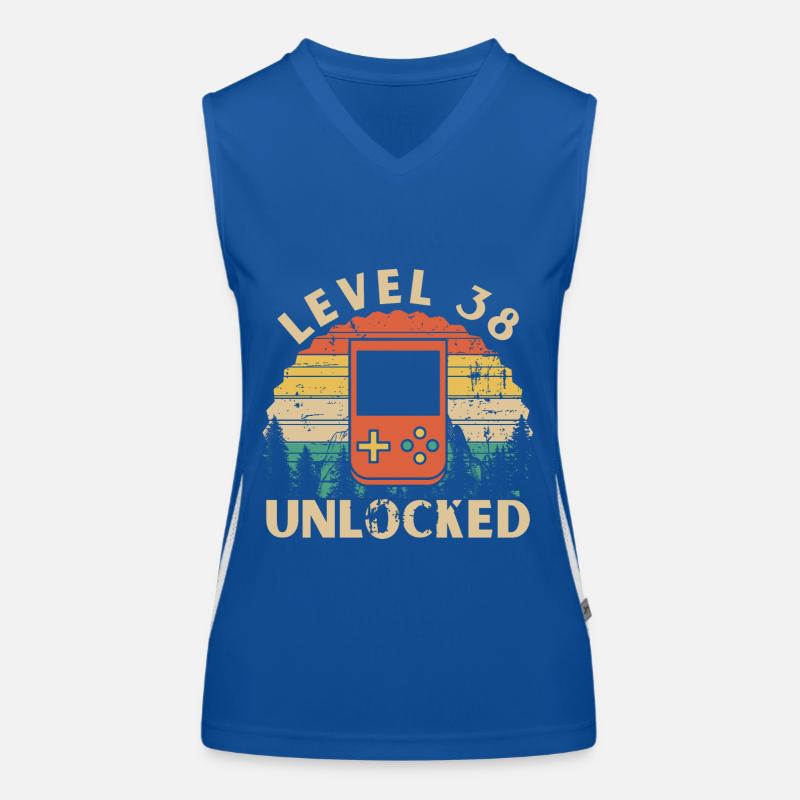 Level 38 Unlocked Women's Functional Contrast Tank Top