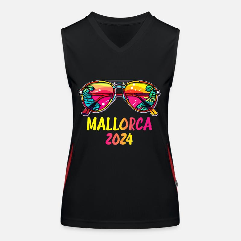 Mallorca 2024 Women's Functional Contrast Tank Top