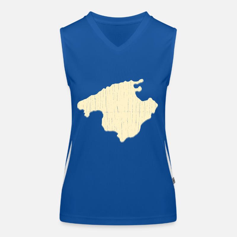 Majorque Aperçu Débardeur respirant contrasté Femme