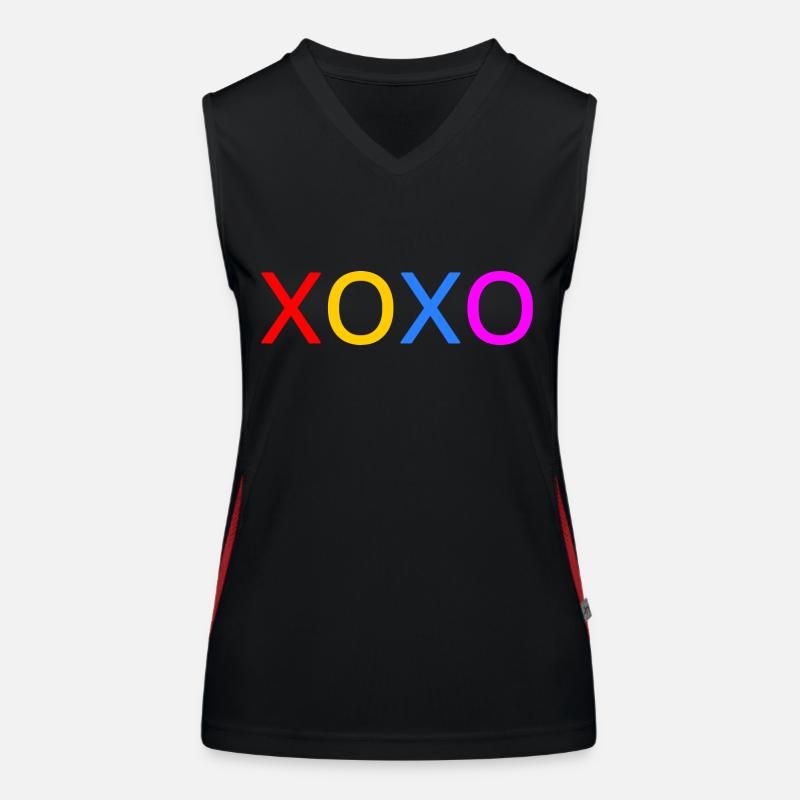 Xoxo Women's Functional Contrast Tank Top