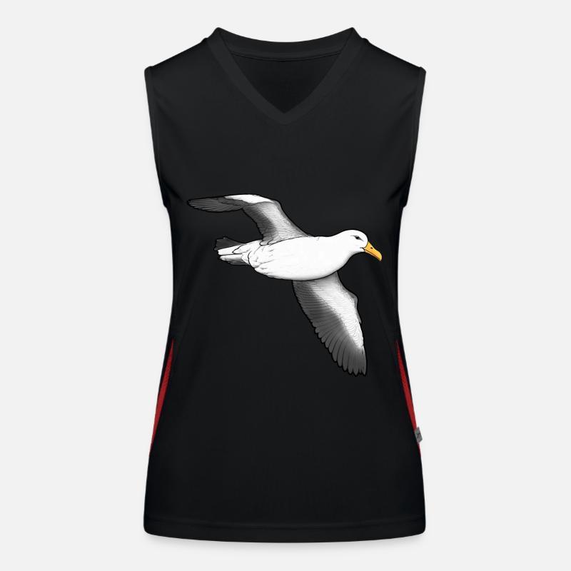 Albatros volant Débardeur respirant contrasté Femme