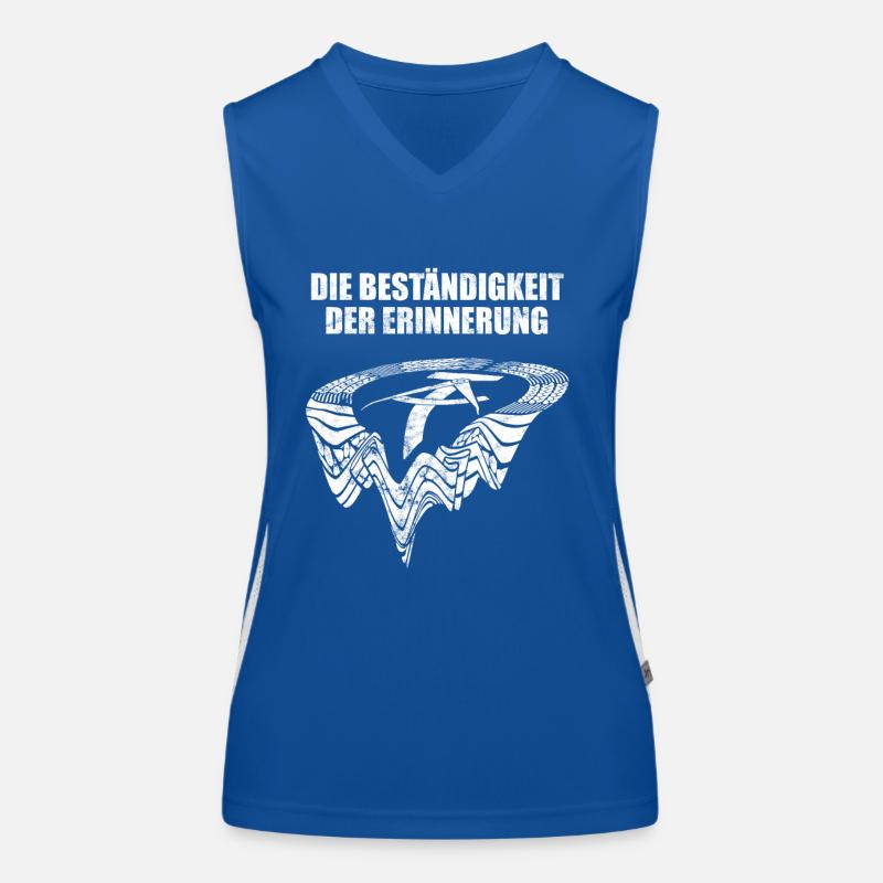 DDR Wappen, Die Beständigkeit der Erinnerung, Ossi Funktionelles Kontrast-Tank Top für Frauen