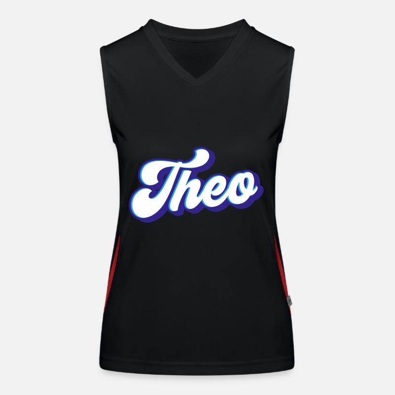 Theo | Farben änderbar Funktionelles Kontrast-Tank Top für Frauen
