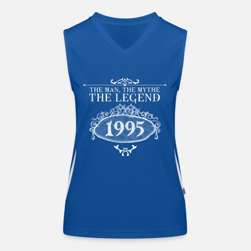 1995 | Vintage Legend seit 1995 Geburtstag Funktionelles Kontrast-Tank Top für Frauen