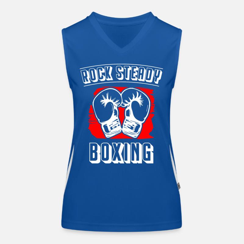 Boxe Rock Steady Débardeur respirant contrasté Femme