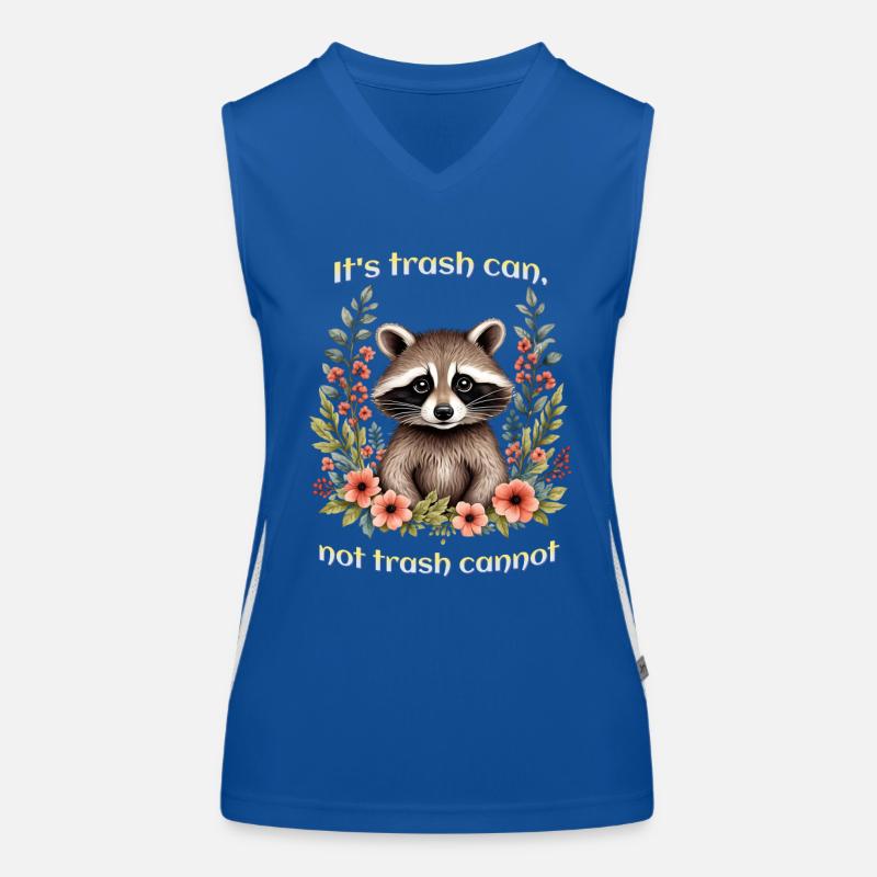 It's trash can not trash cannot Women's Functional Contrast Tank Top