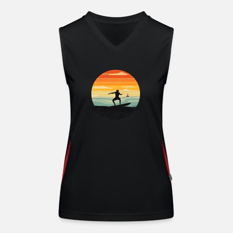 Okay, here's a title, description, and tags for a Women's Functional Contrast Tank Top