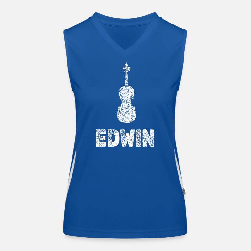 Gift for Edwin Women's Functional Contrast Tank Top
