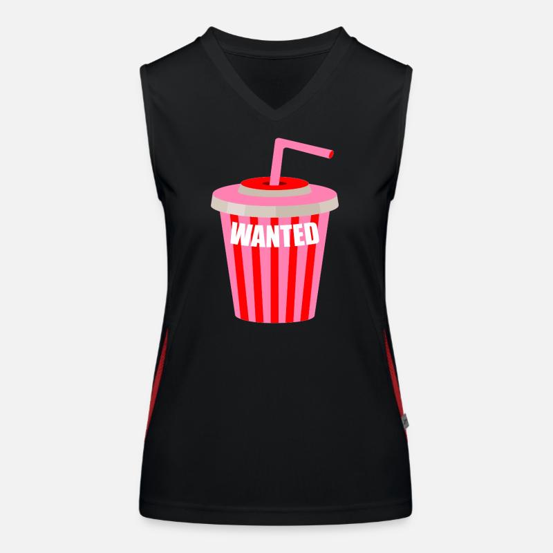 Milkshake recherché Débardeur respirant contrasté Femme