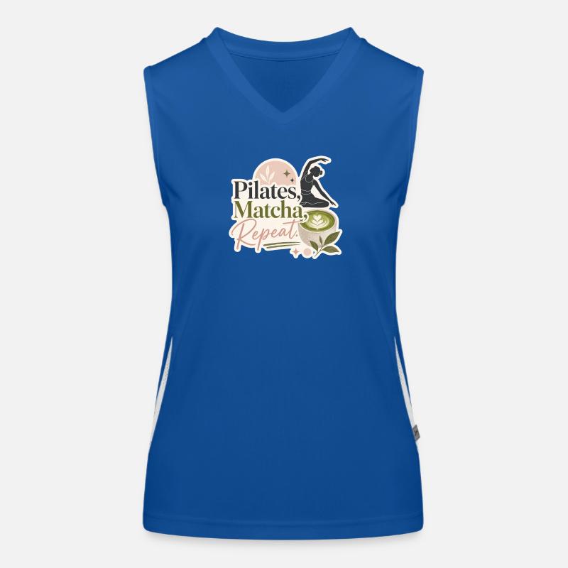 Pilates - Matcha - Repeat Women's Functional Contrast Tank Top