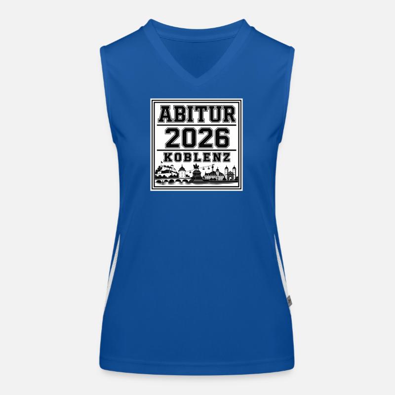 Abitur-2026-Koblenz Funktionelles Kontrast-Tank Top für Frauen