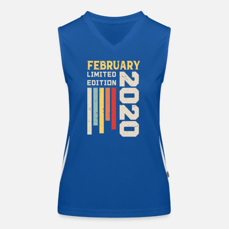Février 2020 - Cadeau anniversaire Février 2020 Débardeur respirant contrasté Femme