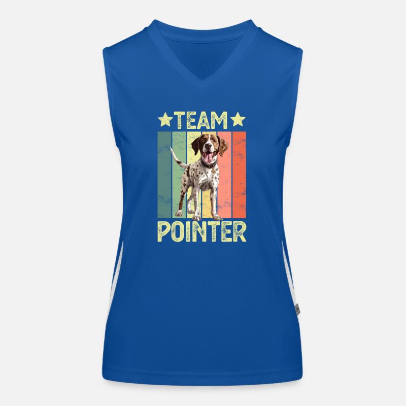 Dog Pointer Women's Functional Contrast Tank Top