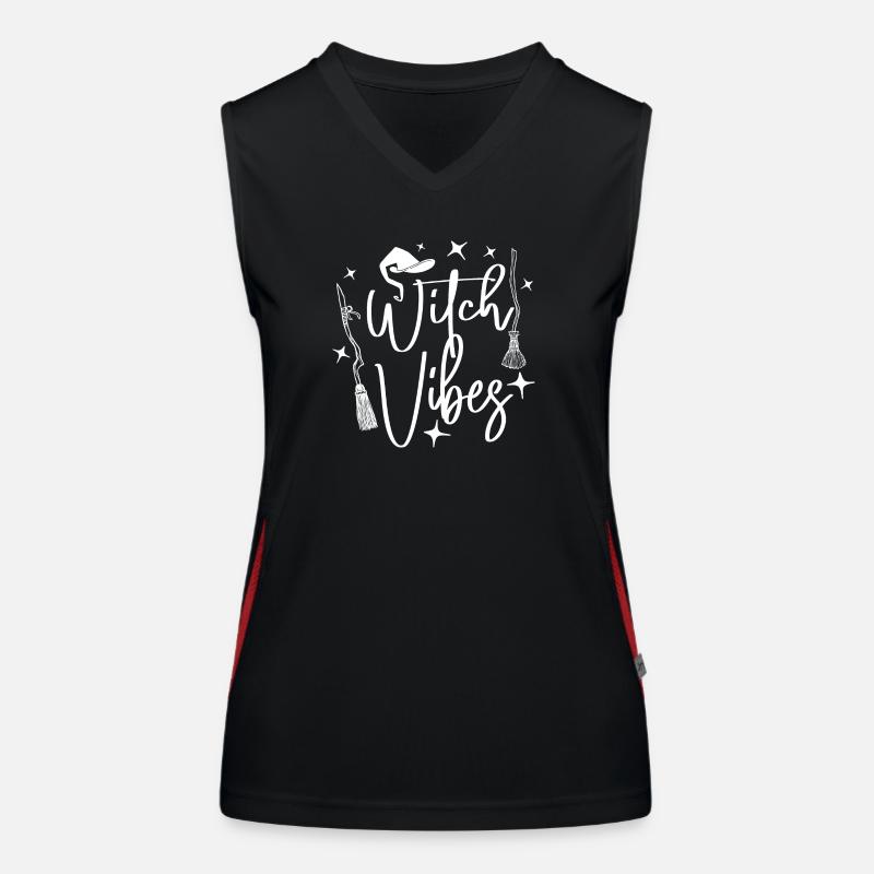 Hexe Vibe Funktionelles Kontrast-Tank Top für Frauen