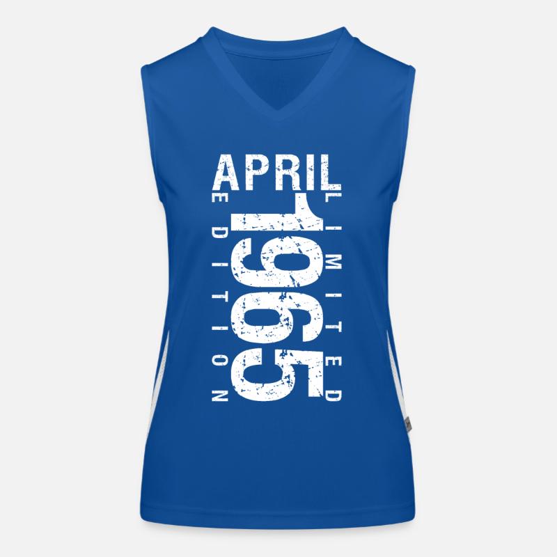 April 1965 April Geburtstagsgeschenk 1965 Funktionelles Kontrast-Tank Top für Frauen