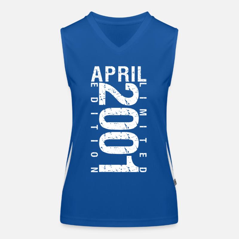April 2001 April Geburtstagsgeschenk 2001 Funktionelles Kontrast-Tank Top für Frauen