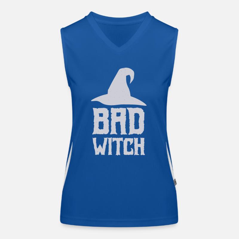 Halloween - BAD WITCH Women's Functional Contrast Tank Top