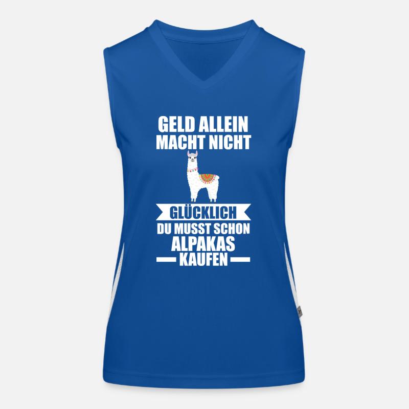 Alpaka Funktionelles Kontrast-Tank Top für Frauen