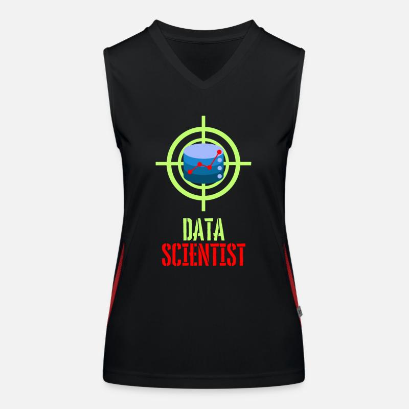 Base de données Data Hunter Funny Débardeur respirant contrasté Femme
