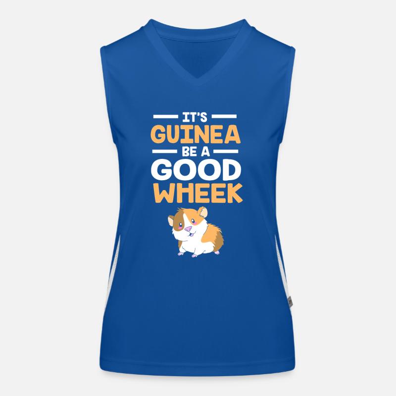 Guinea pig Women's Functional Contrast Tank Top